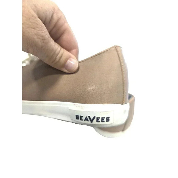 Seavees Army Issue Shoes Color Beeswax Womens Size 8 Vegan Leather - Picture 6 of 8